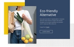 7 eco-friendly alternatives - Html Code Example by Nicepage