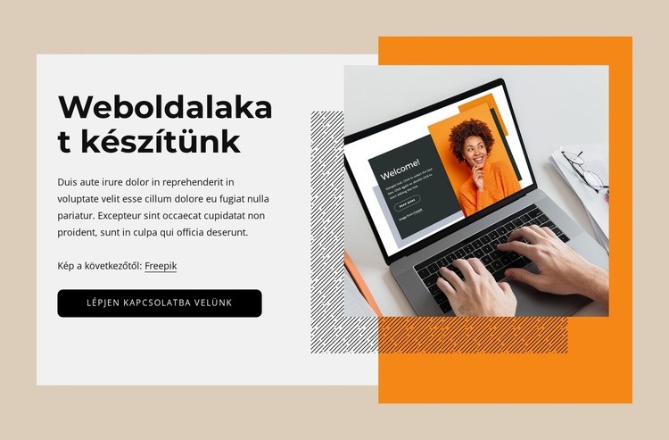 Csodálatos weboldalak és digitális termékek HTML Sablon