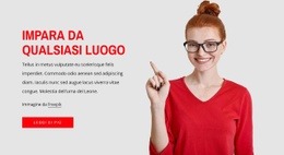 Impara Da Qualsiasi Luogo - Create HTML Page Online