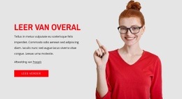 Leer Overal Vandaan - HTML5-Paginasjabloon