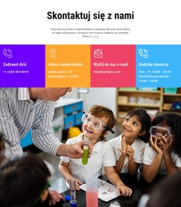 Programy Naukowe - Szablon Kreatora Stron Internetowych