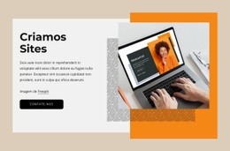 Sites E Produtos Digitais Incríveis - HTML Template Builder