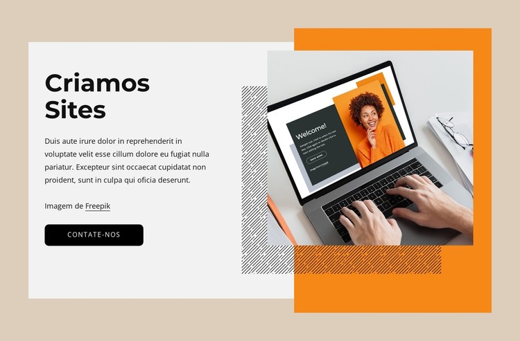 Sites e produtos digitais incríveis Template CSS