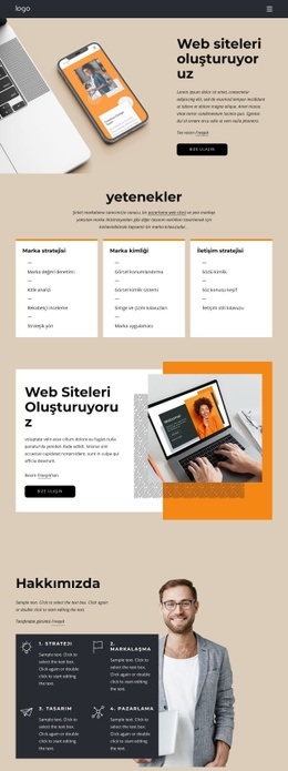 Taze Tasarımlar Yapıyoruz - HTML Generator Online