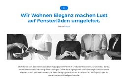 Wir Sind Ein Team Von Führungskräften - HTML5-Vorlage