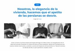 Somos Un Equipo De Líderes - Maqueta De Sitio Web Psd