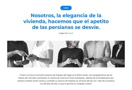 Somos Un Equipo De Líderes: Plantilla De Sitio Web HTML