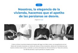 Somos Un Equipo De Líderes - Plantilla HTML5