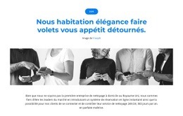 Modèle En Ligne Gratuit Pour Nous Sommes Une Équipe De Leaders