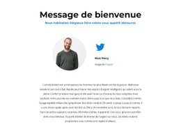 Tweetez-Nous Modèle Premium