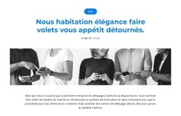 Nous Sommes Une Équipe De Leaders - Modèle HTML5