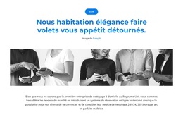 Téléchargez Le Thème WordPress Pour Nous Sommes Une Équipe De Leaders