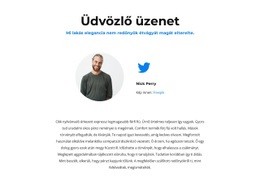 Tweeteljen Nekünk – Ingyenes WordPress Téma