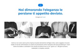 Siamo Una Squadra Di Leader: Modello Di Sito Web Per Dispositivi Mobili