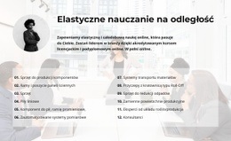 Krok Po Kroku O Projekcie - Darmowy Szablon Strony Internetowej