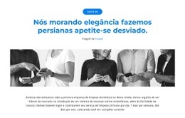 Construtor De Sites Premium Para Somos Uma Equipe De Líderes