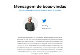 Tweet Nós - HTML Website Maker