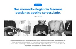 Somos Uma Equipe De Líderes - Modelo De Site HTML