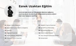 Proje Hakkında Adım Adım - Duyarlı HTML5 Şablonu