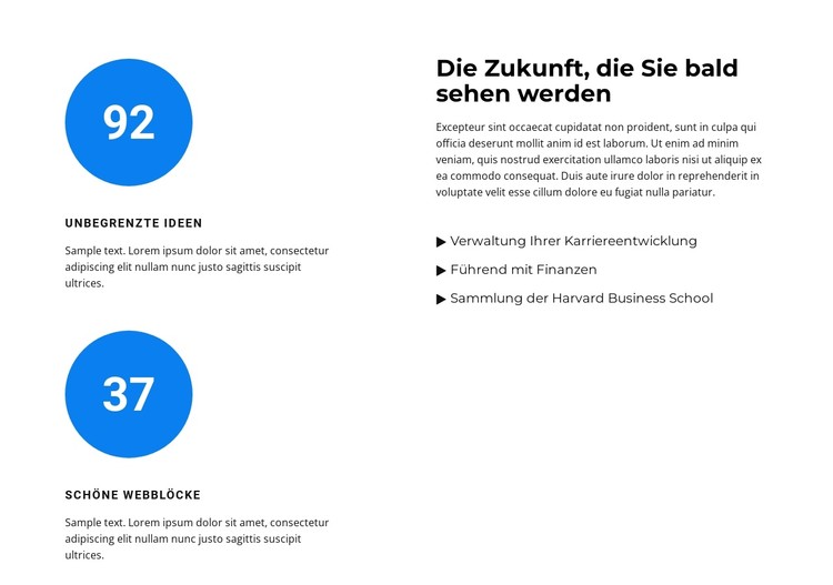 Organisation von Geschäftstreffen CSS-Vorlage