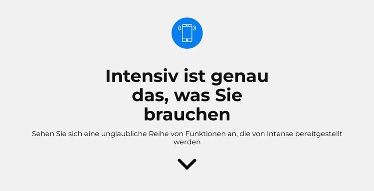 Was brauchen Sie HTML-Vorlage