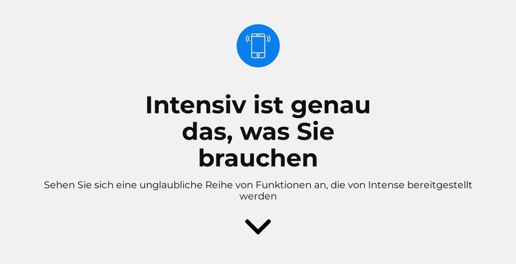 Was brauchen Sie Website-Vorlage