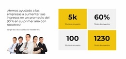 Contador De Proyectos Ganados - Online HTML Page Builder