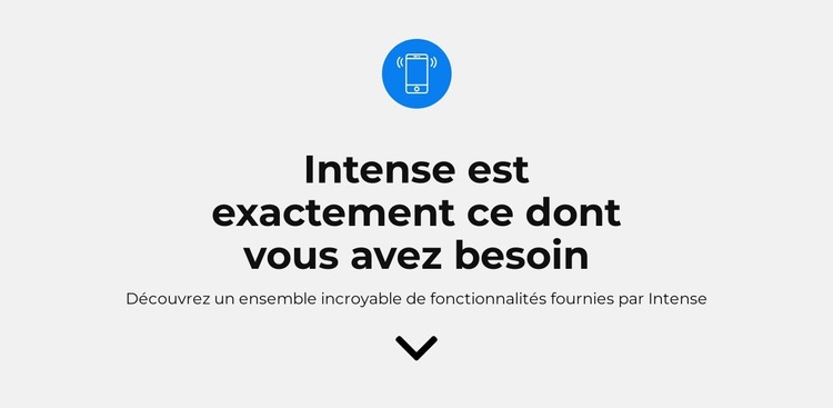 De quoi avez-vous besoin Modèle de site Web