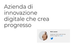 Progettazione Del Sito Web Per Innovazione Al Lavoro