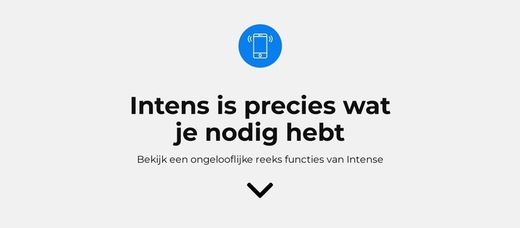 Wat heb je nodig Html Website Builder