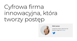 Szablon CSS Dla Innowacje W Pracy