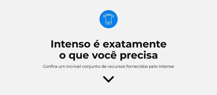 O que você precisa Template CSS