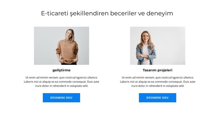 Bir seçim yapmak için yardım HTML Şablonu