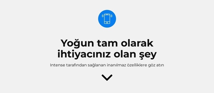 Neye ihtiyacın var Html Web Sitesi Oluşturucu