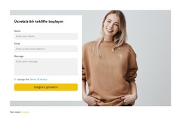 Temsilcimize Yazın - Özelleştirilebilir Profesyonel WordPress Teması