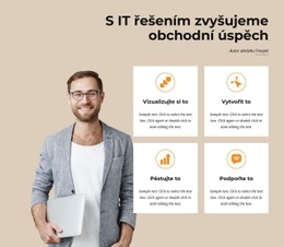 Technologická Řešení Pro Malé A Střední Podniky - Šablona Pro Přidání Prvků Na Stránku