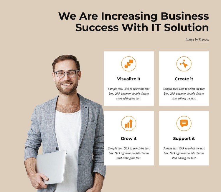 Technology solutions for small and medium sized business CSS Template