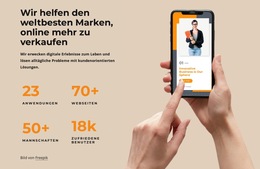 Startplattformvorlage Für Online Mehr Verkaufen