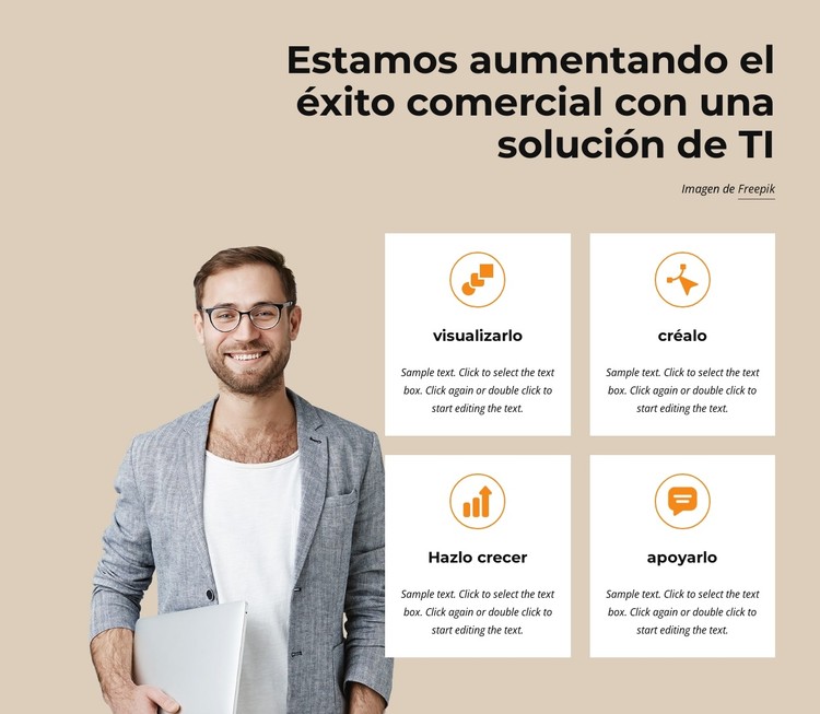 Soluciones tecnológicas para pequeñas y medianas empresas Plantilla CSS