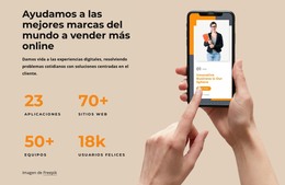 Vende Más En Línea - Plantilla De Creación De Sitios Web