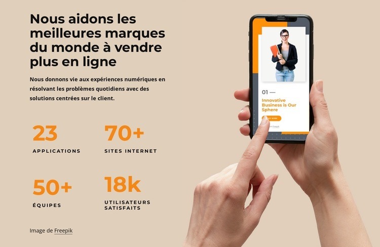 Vendre plus en ligne Conception de site Web