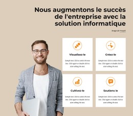 HTML5 Gratuit Pour Solutions Technologiques Pour Les Petites Et Moyennes Entreprises