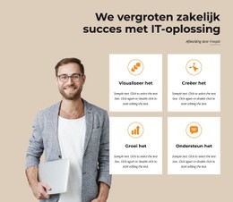 Gratis HTML5 Voor Technologische Oplossingen Voor Kleine En Middelgrote Bedrijven