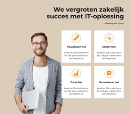 Technologische Oplossingen Voor Kleine En Middelgrote Bedrijven - Functionaliteit WordPress-Thema