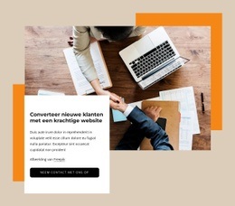 Krachtig Webdesign - Inspiratie Voor Mockups Voor Websites