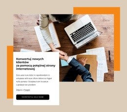 Potężny Projekt Strony Internetowej – Profesjonalnie Zaprojektowany