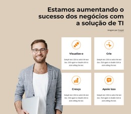 HTML5 Grátis Para Soluções Tecnológicas Para Pequenas E Médias Empresas