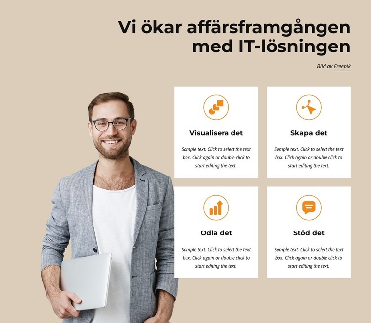 Tekniska lösningar för små och medelstora företag Hemsidedesign