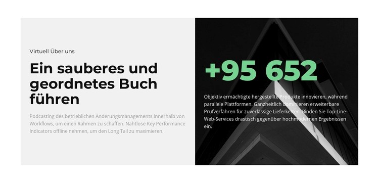 Ziele gesetzt Website Builder-Vorlagen