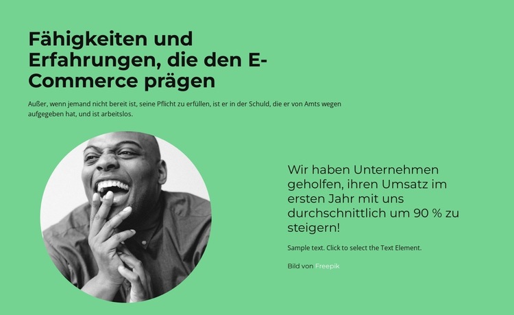 Schnelle Beratung Website-Vorlage